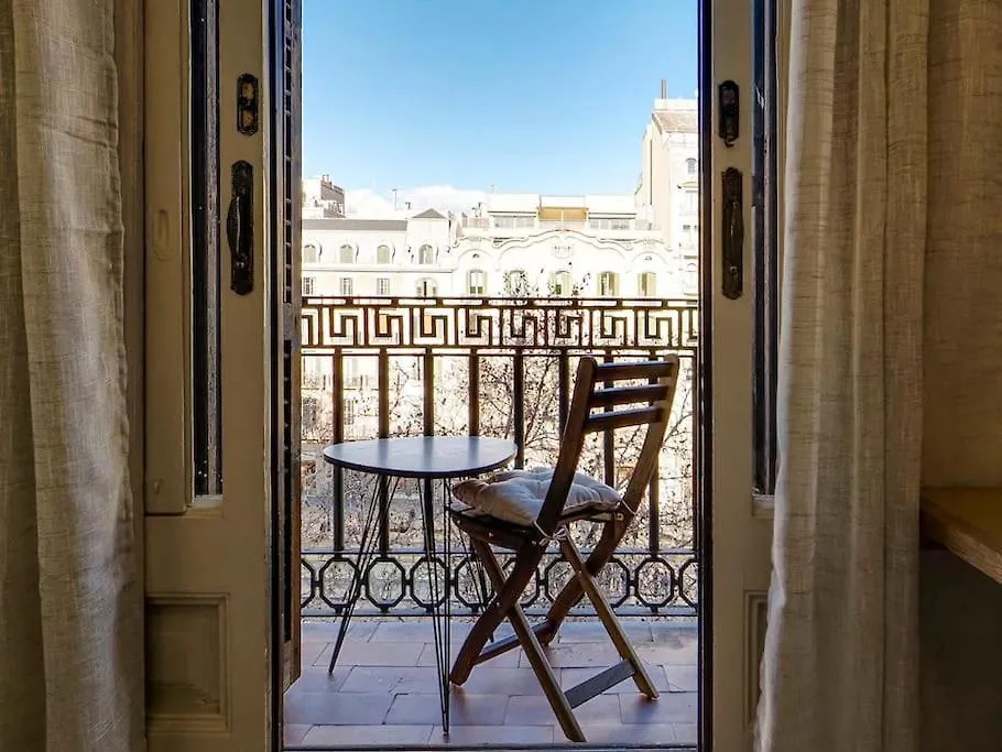 Casa Modernista En Paseo De Gracia Apartman Barcelona Spanyolország