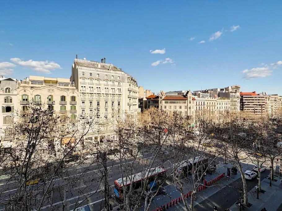 Casa Modernista En Paseo De Gracia Apartman Barcelona Spanyolország