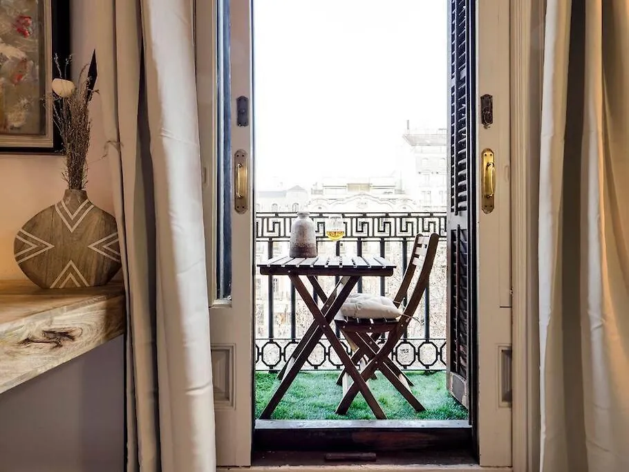 Casa Modernista En Paseo De Gracia Apartman Barcelona Spanyolország